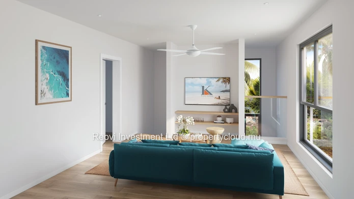 Townhouse Privée et individuelle en cours de construction à Tamarin